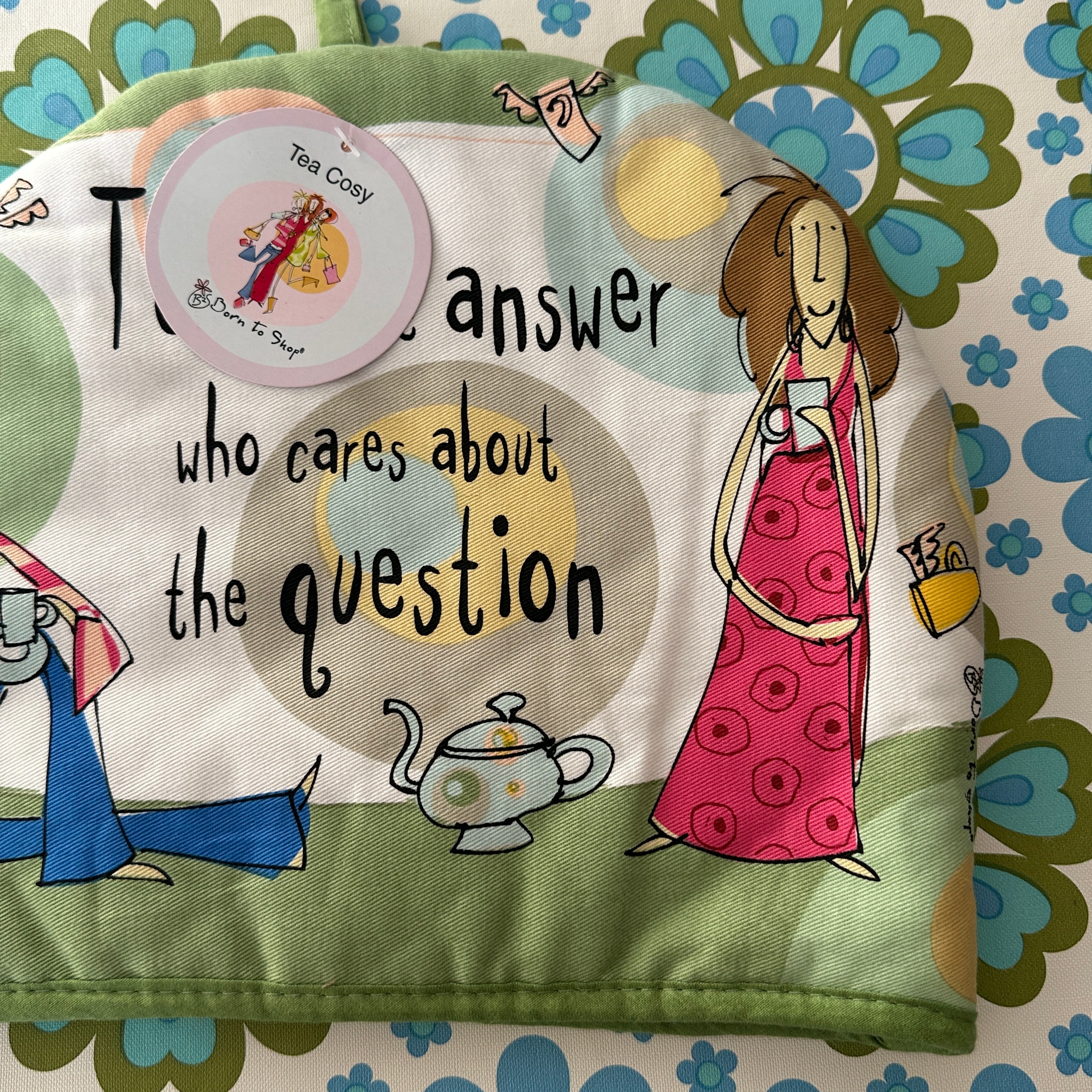 TEA Cosy Johnson Bros MODERN Unused Tag