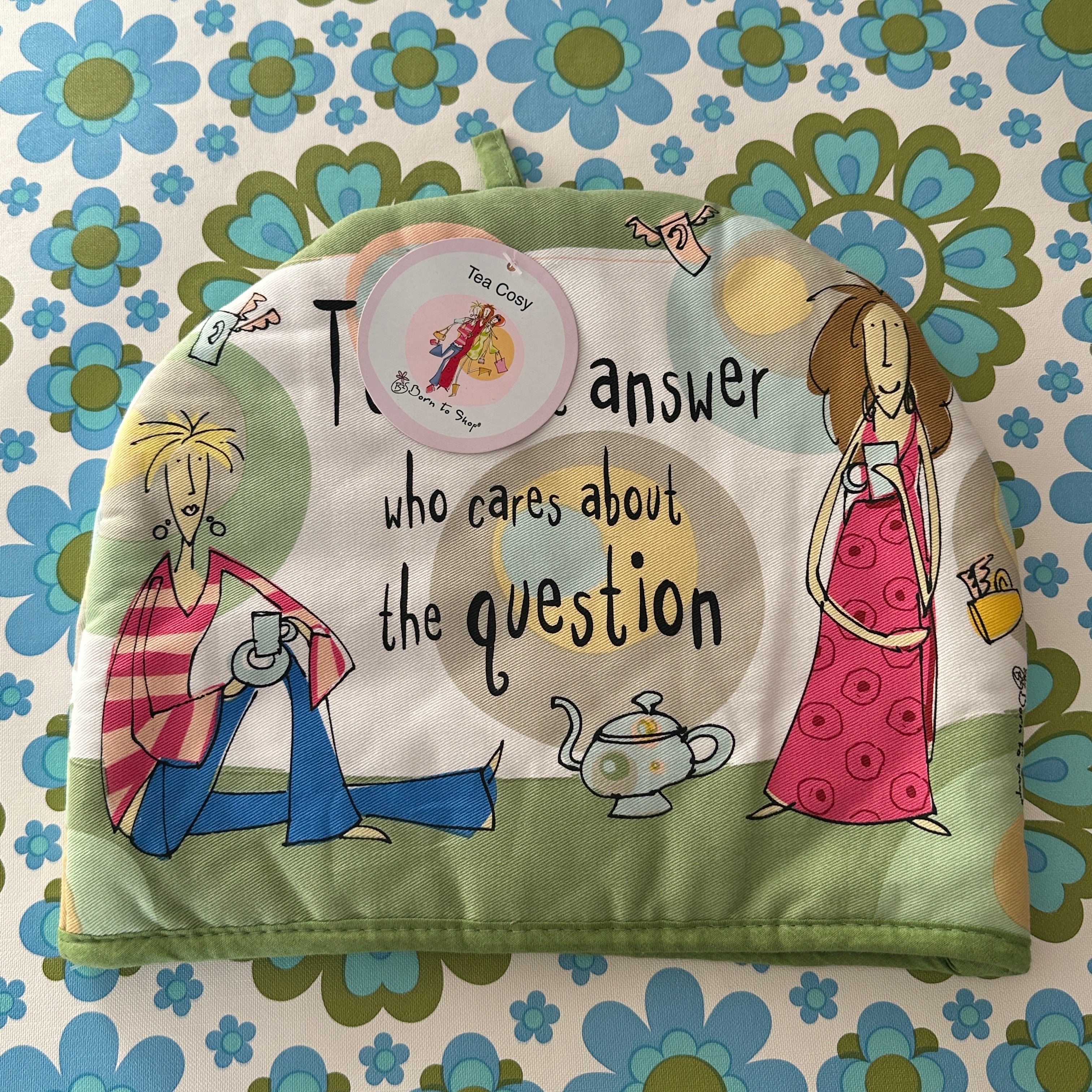 TEA Cosy Johnson Bros MODERN Unused Tag