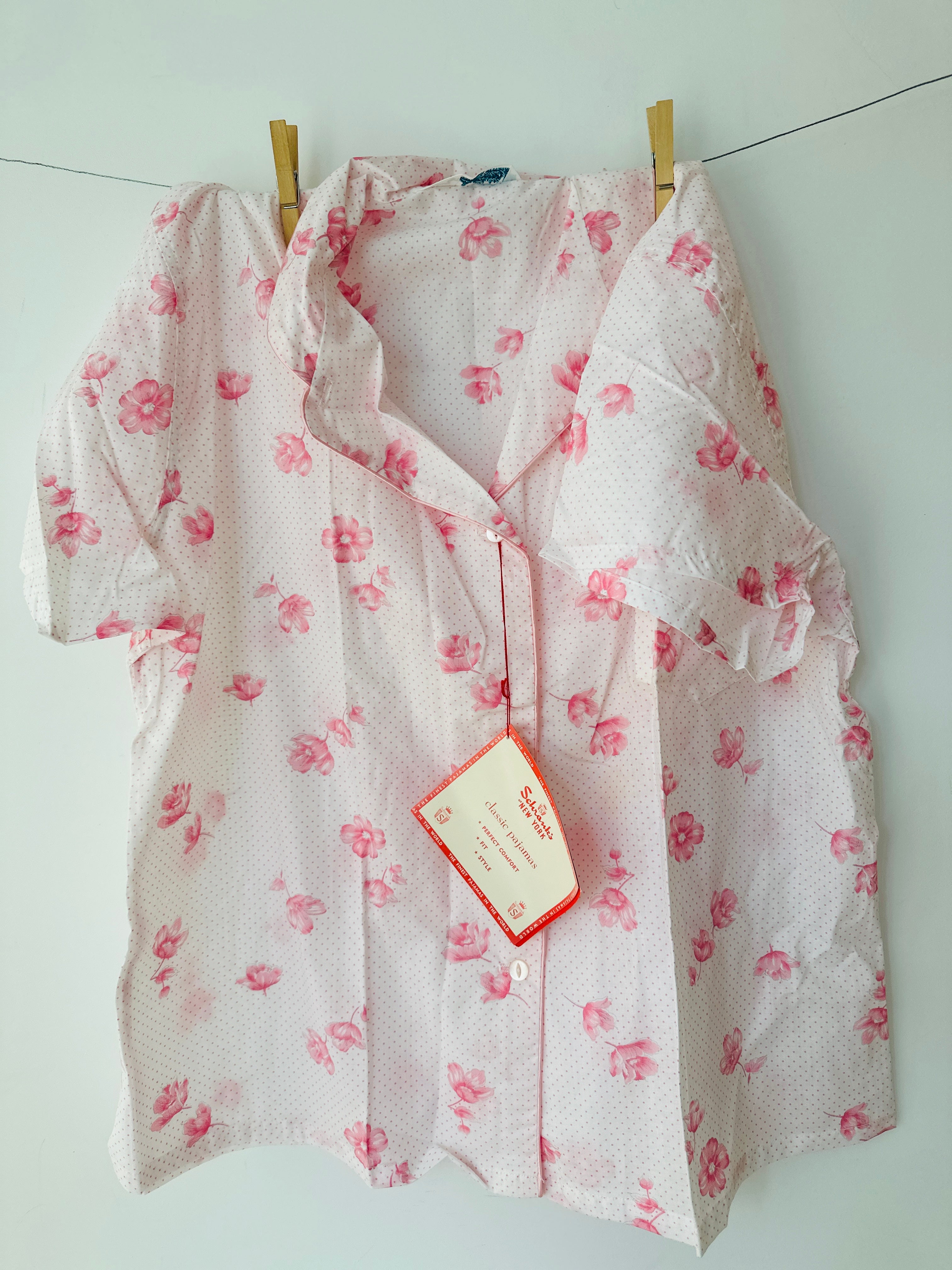 Pure Cotton UNWORN Schrank's New York PJ Set