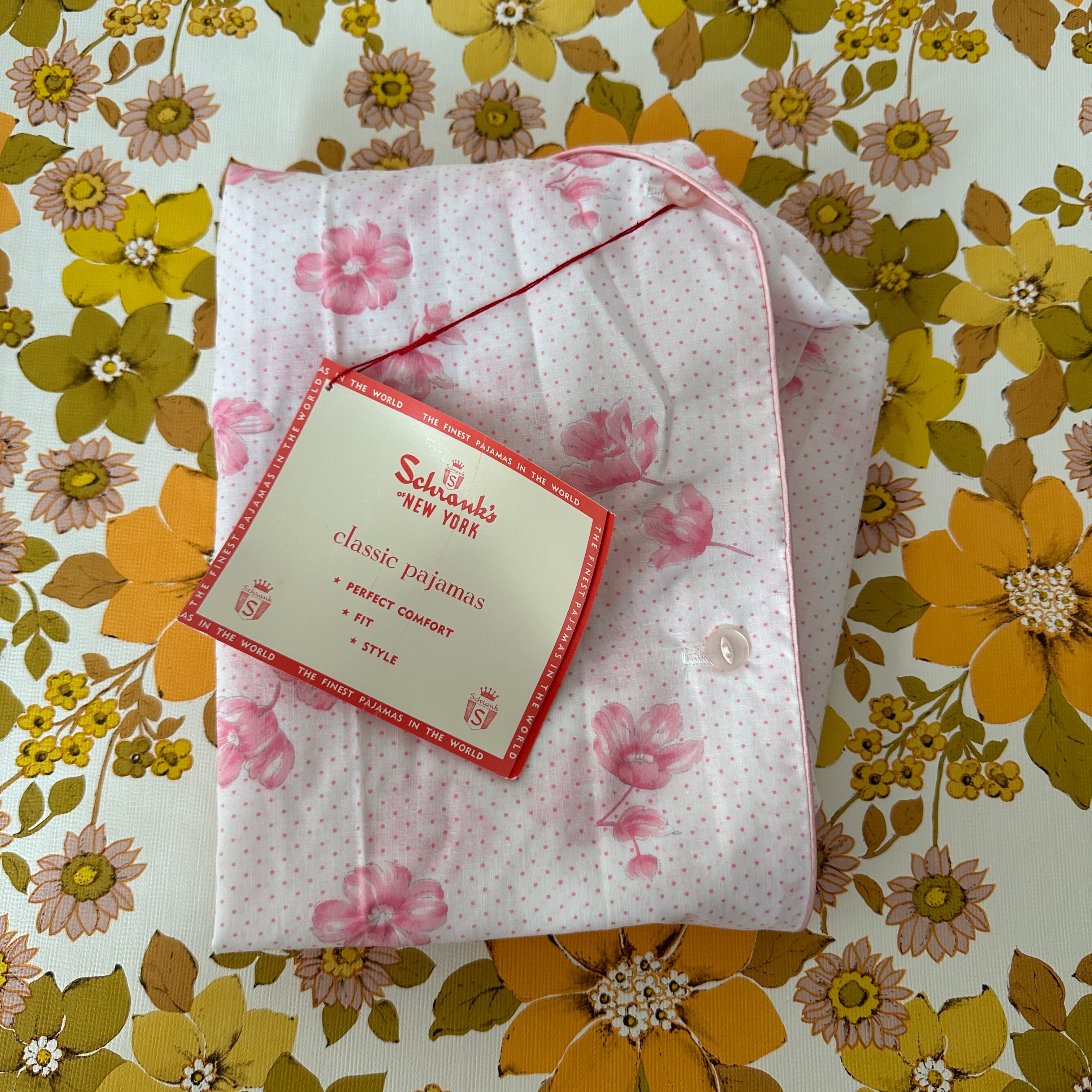 Pure Cotton UNWORN Schrank's New York PJ Set