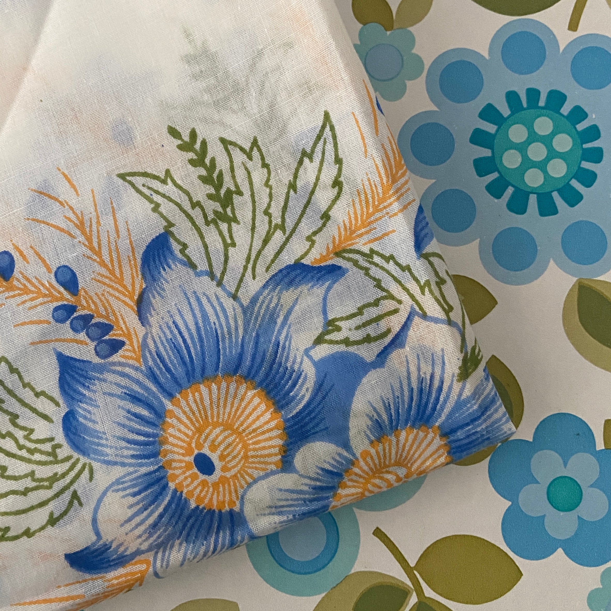 UNUSED Vintage Cotton Napkins Serviettes