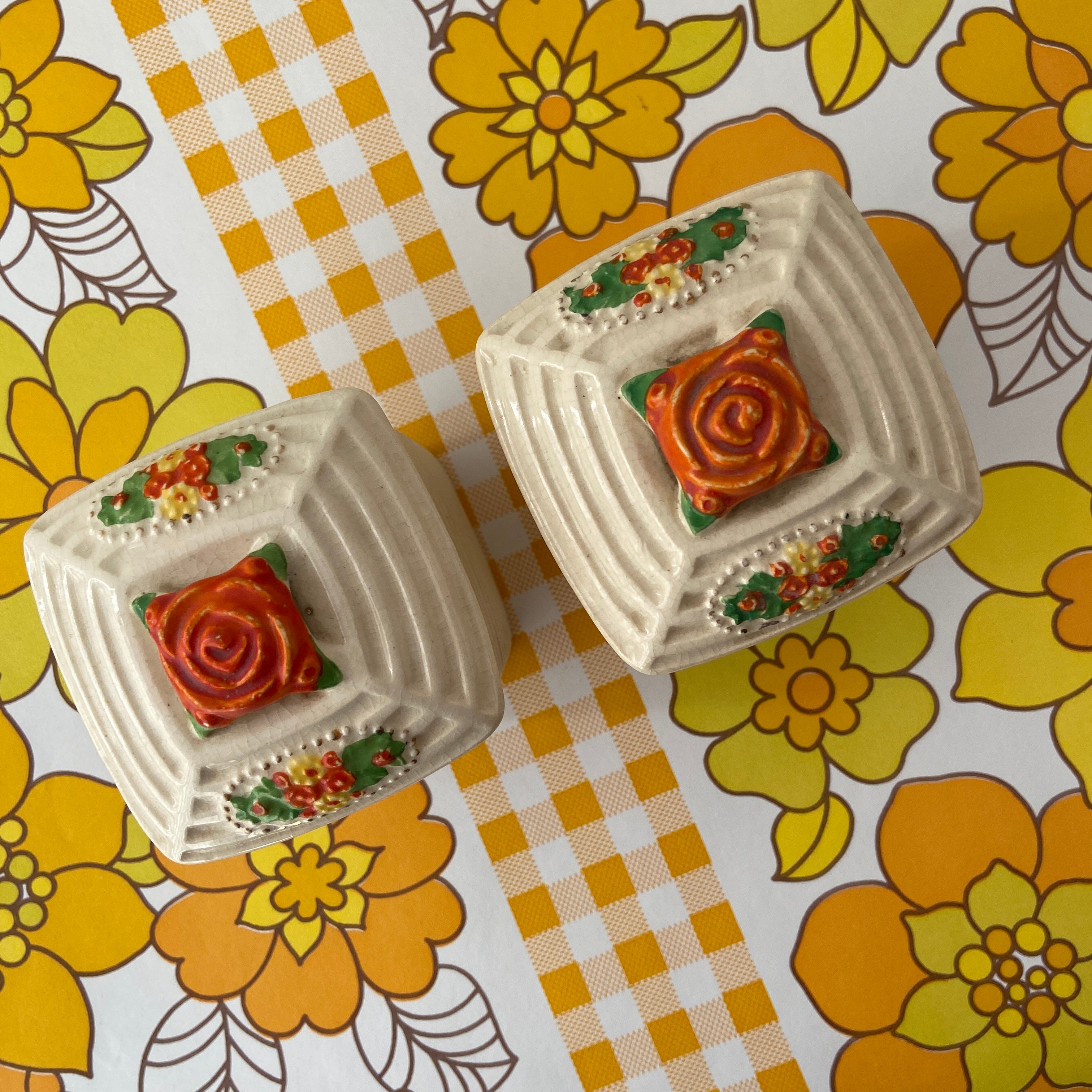 Spice Pepper VINTAGE Orange Retro 70's