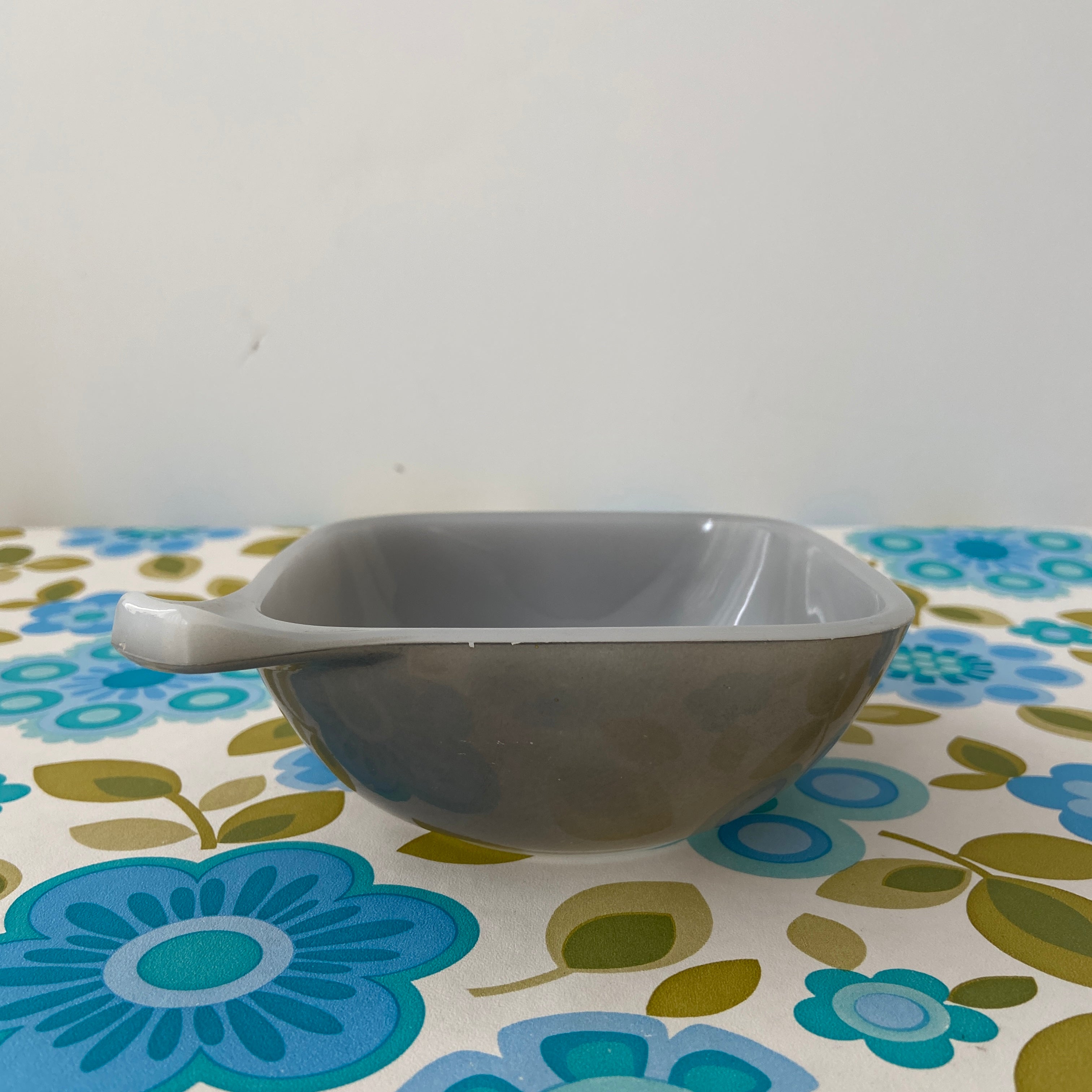 Pyrex Ramekin x 1 GREY Vintage Retro Kitchen