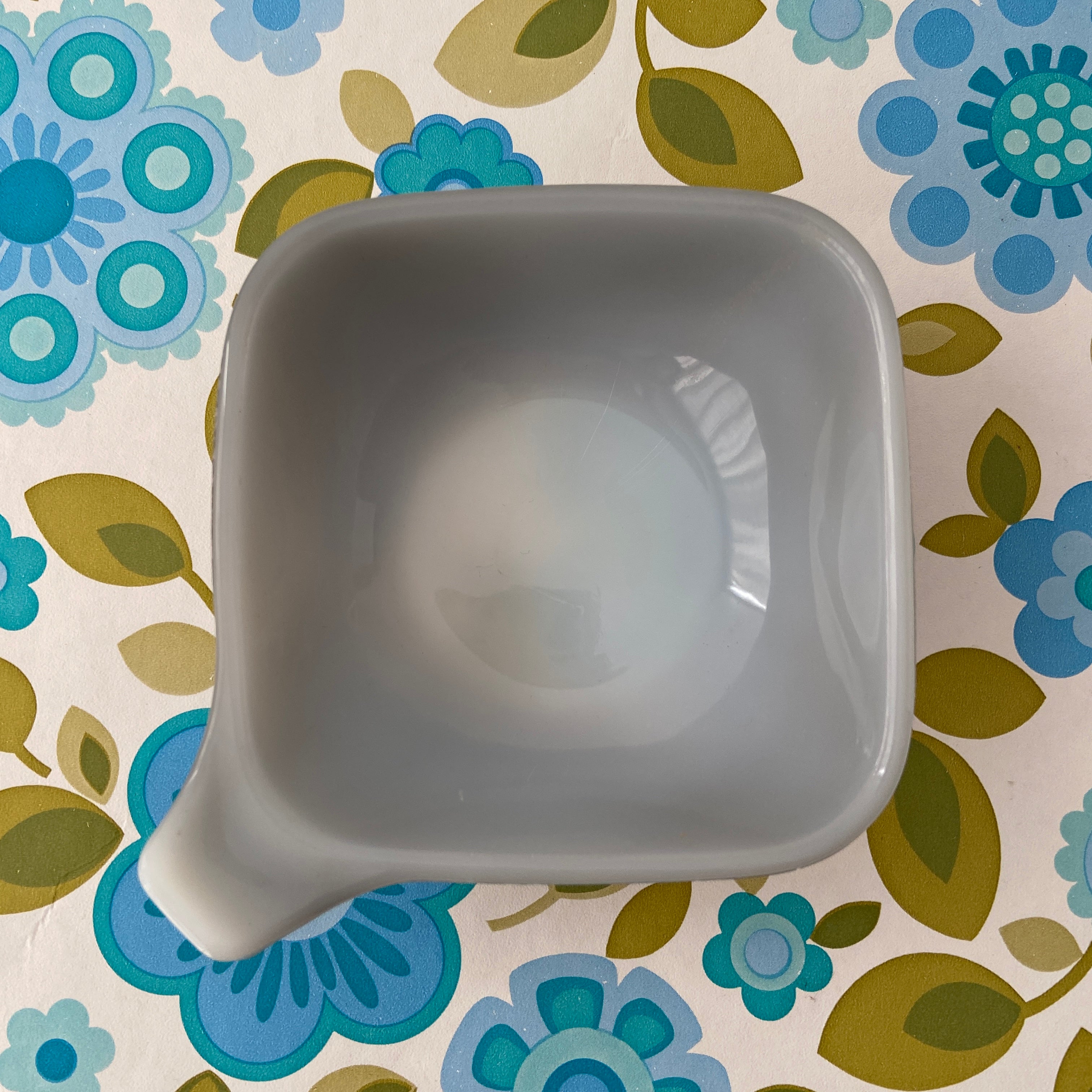 Pyrex Ramekin x 1 GREY Vintage Retro Kitchen