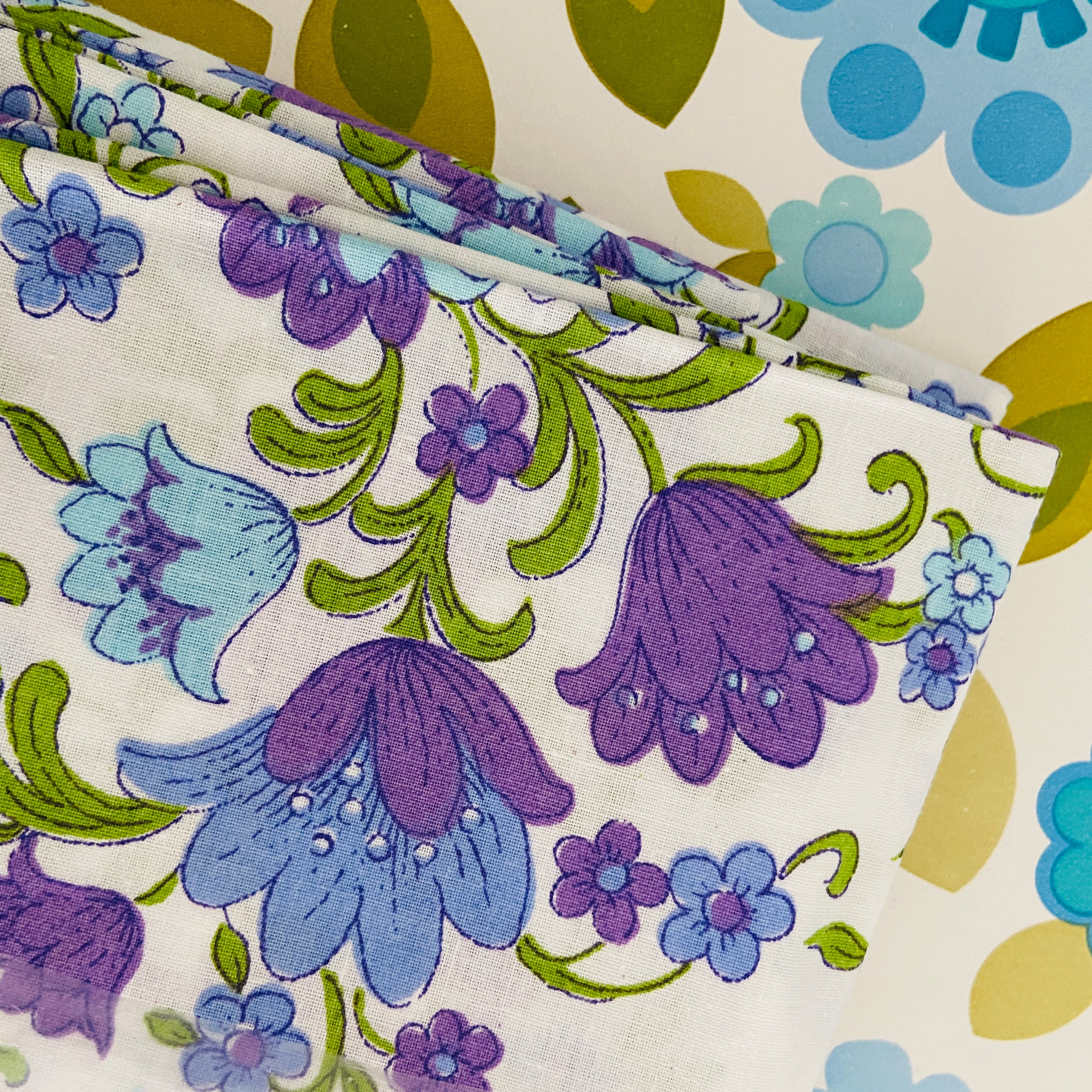 AMAZING Vintage Sheridan Pillow Cases PAIR UNUSED 70's