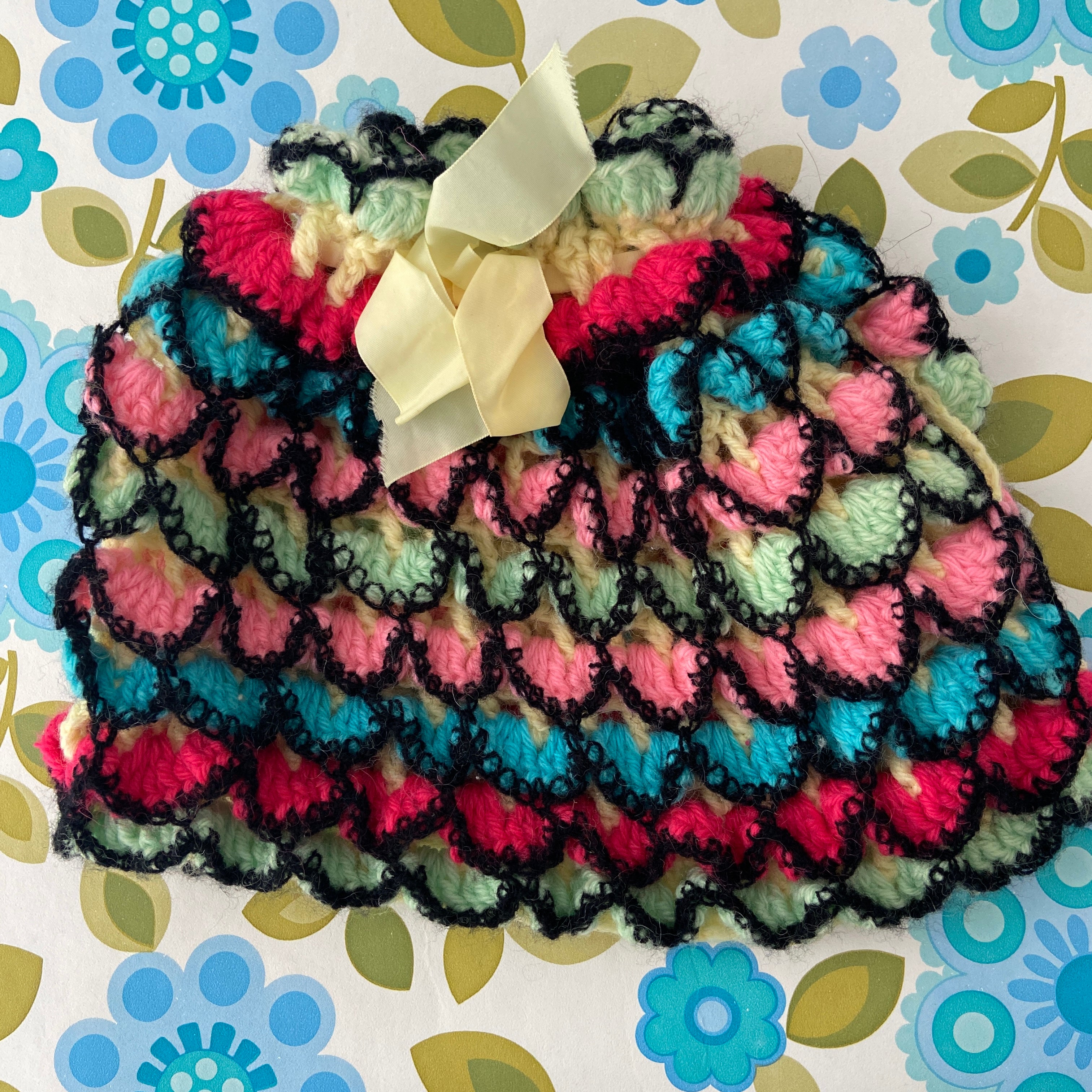 Granny Chic Multi Colour Tea Cosy HANDMADE