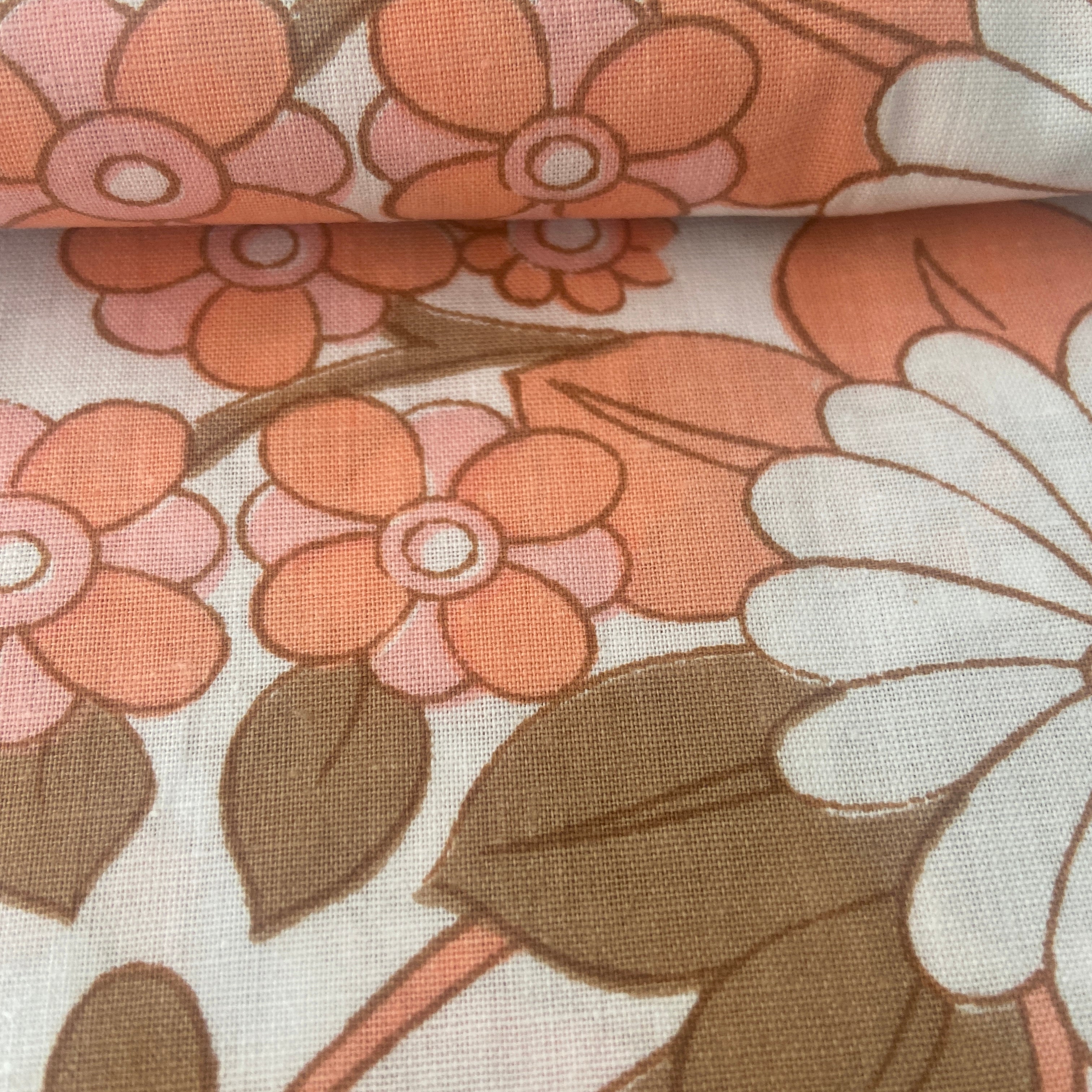 UNUSED Cotton Retro Pillow Case