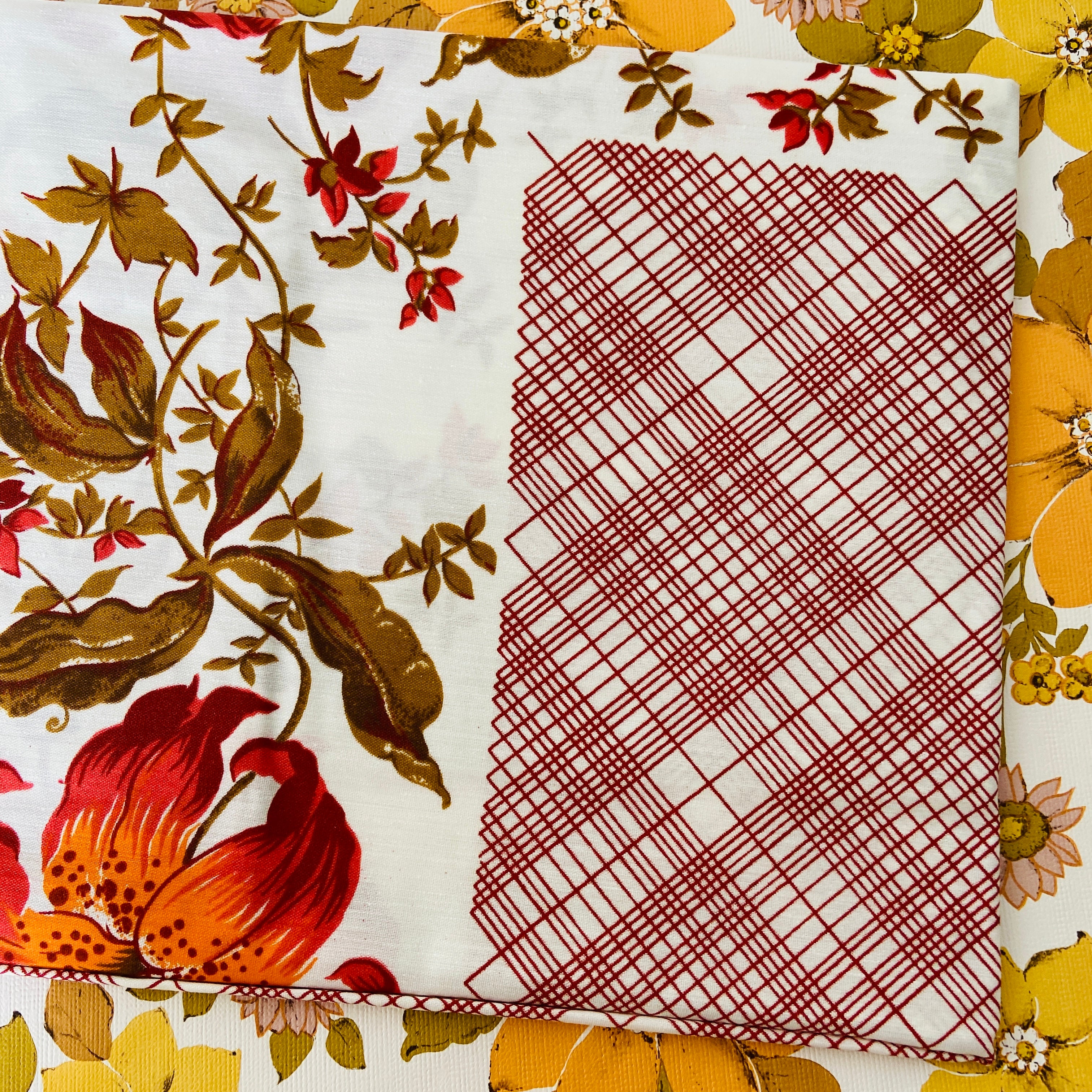 ALL COTTON Unused Table Cloth VINTAGE