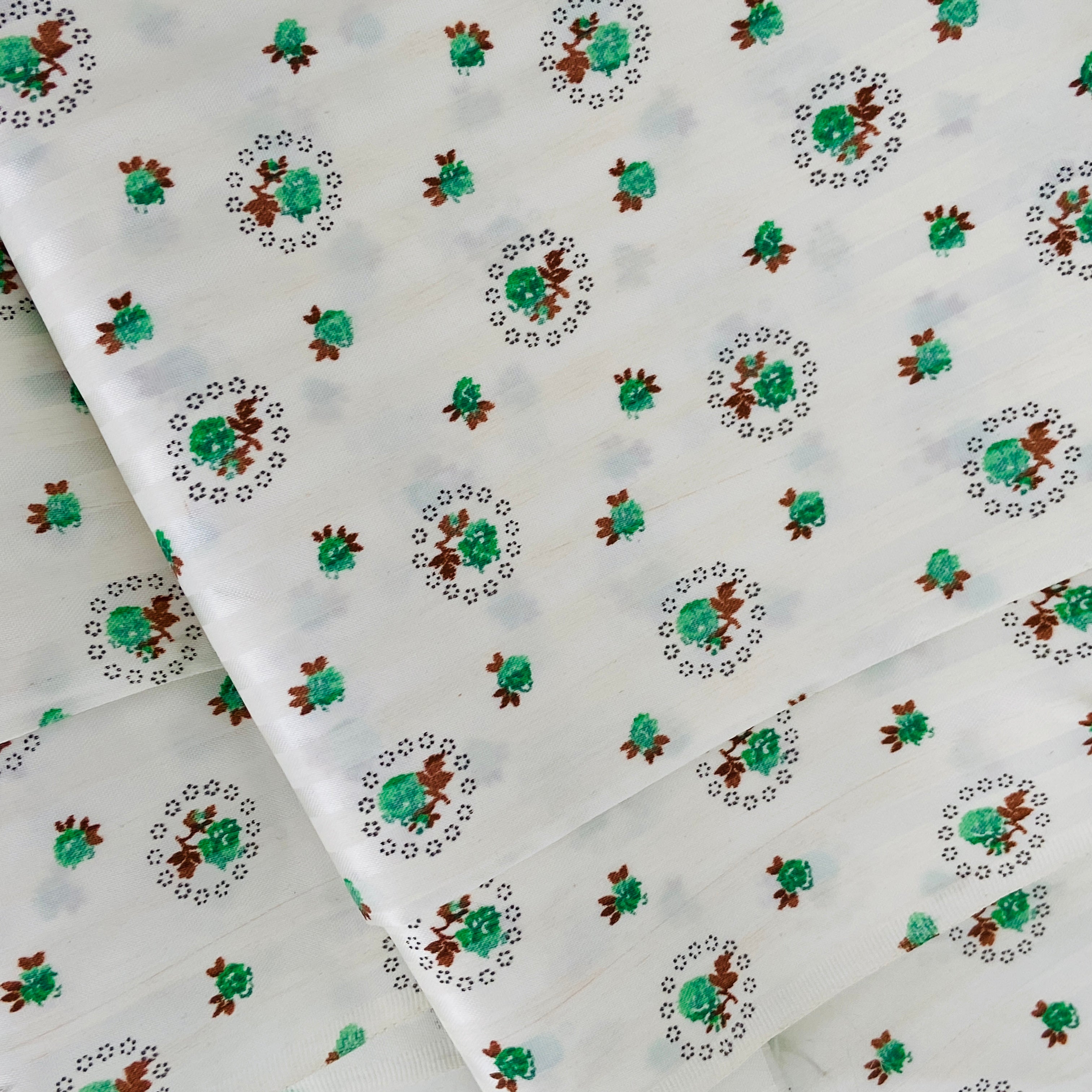 225cms VINTAGE Fabric Silky Satin Lingerie Dress Shirt