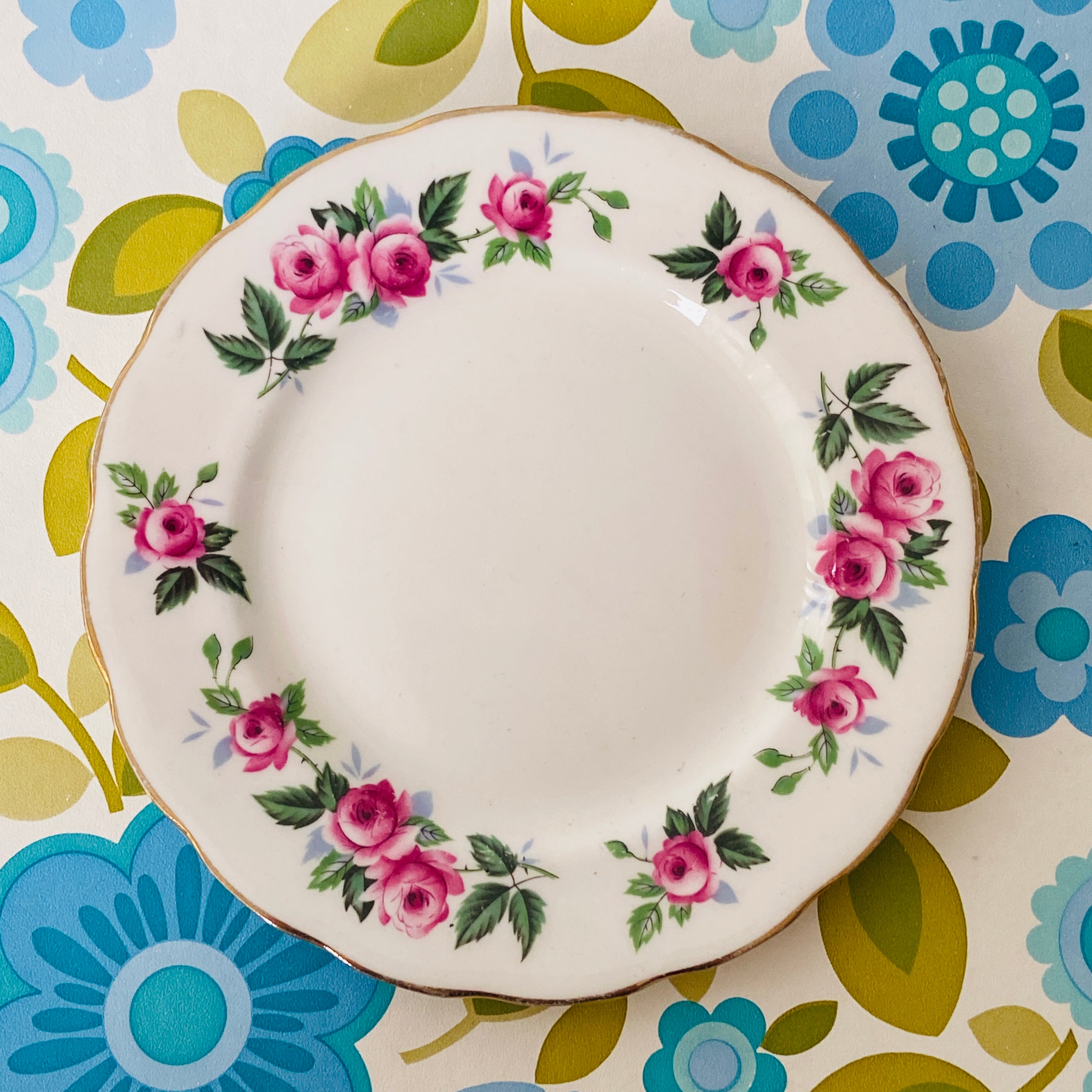 Queen Anne Bone China Side Plate VINTAGE