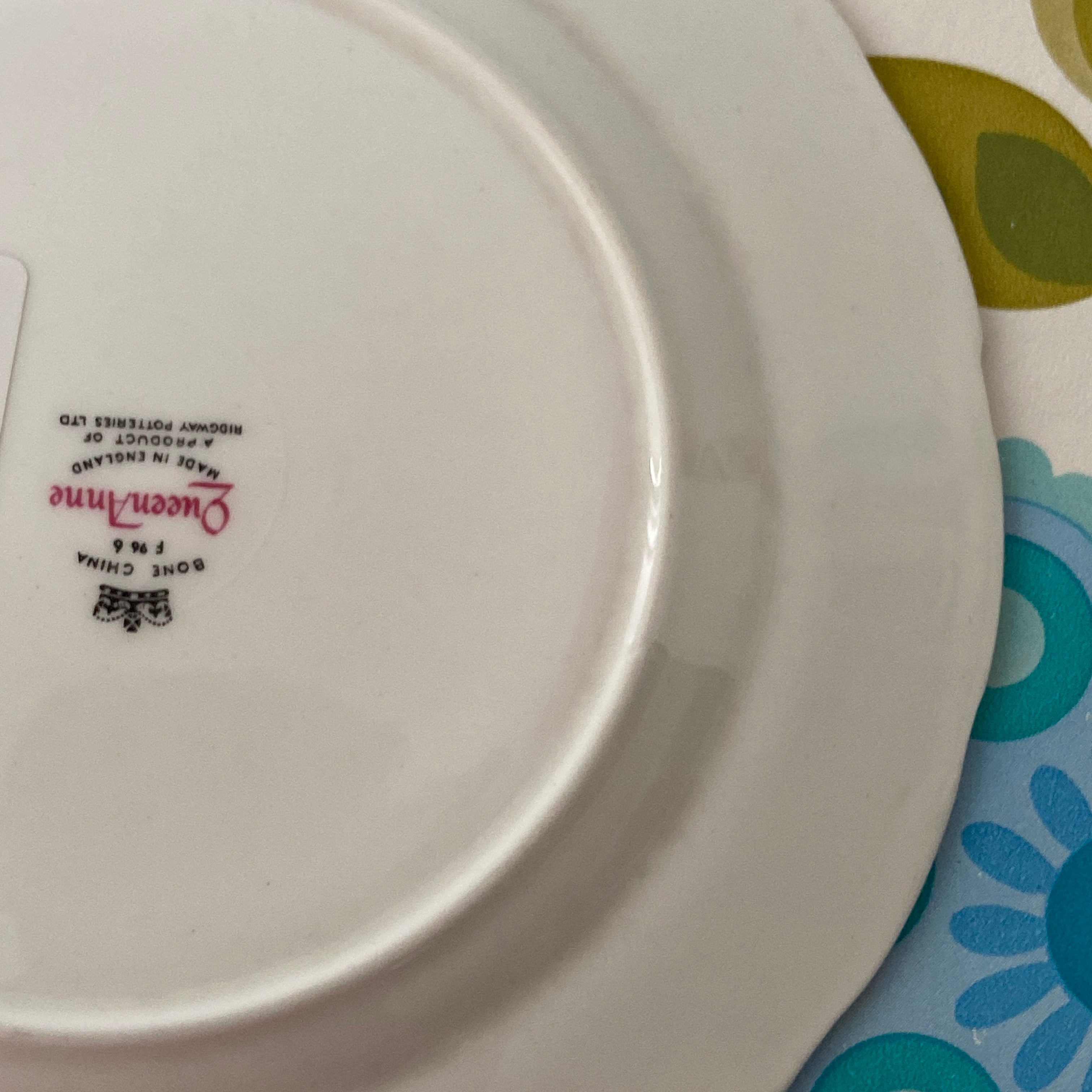 Queen Anne Bone China Side Plate VINTAGE