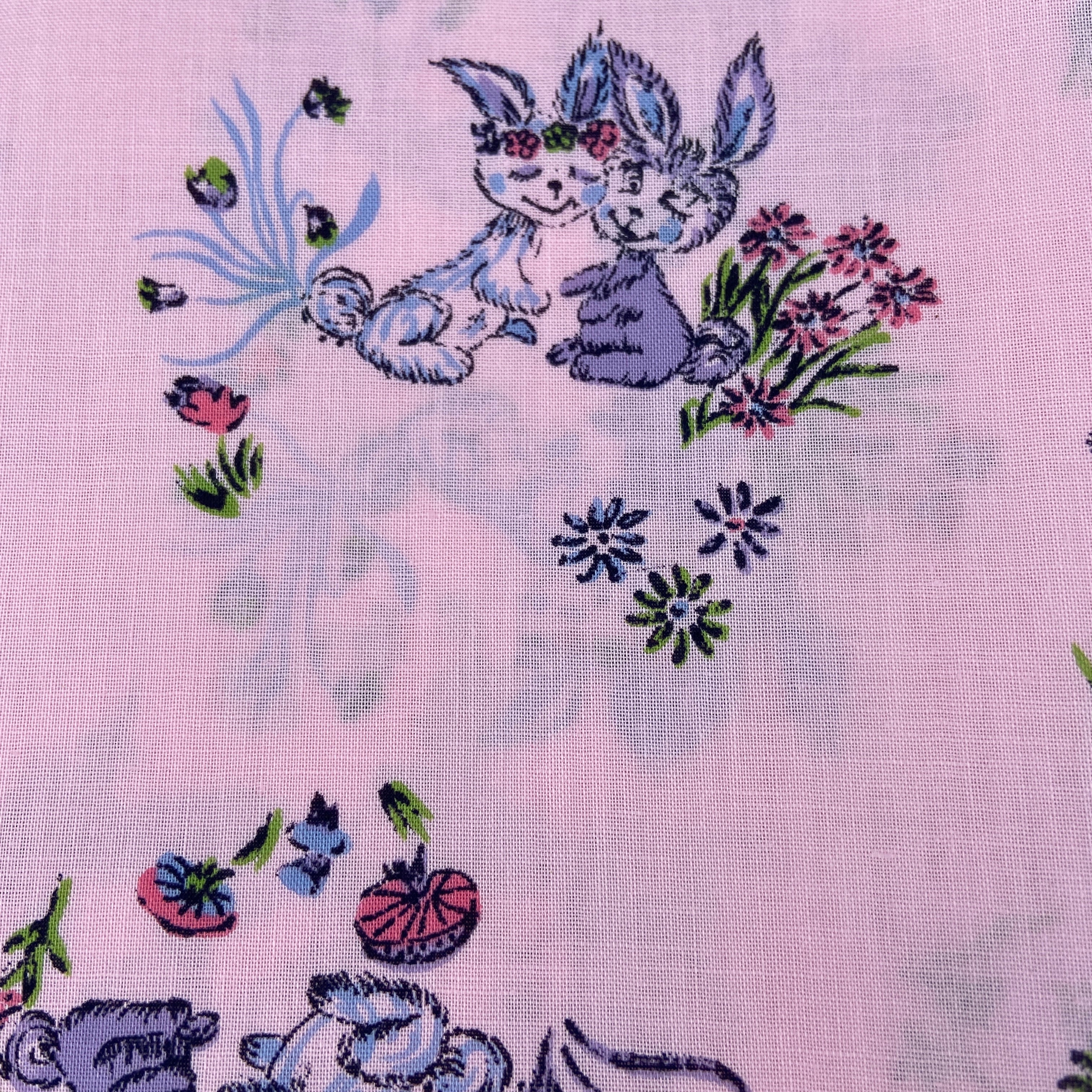 150cms Cute Cotton Bunnies FABRIC
