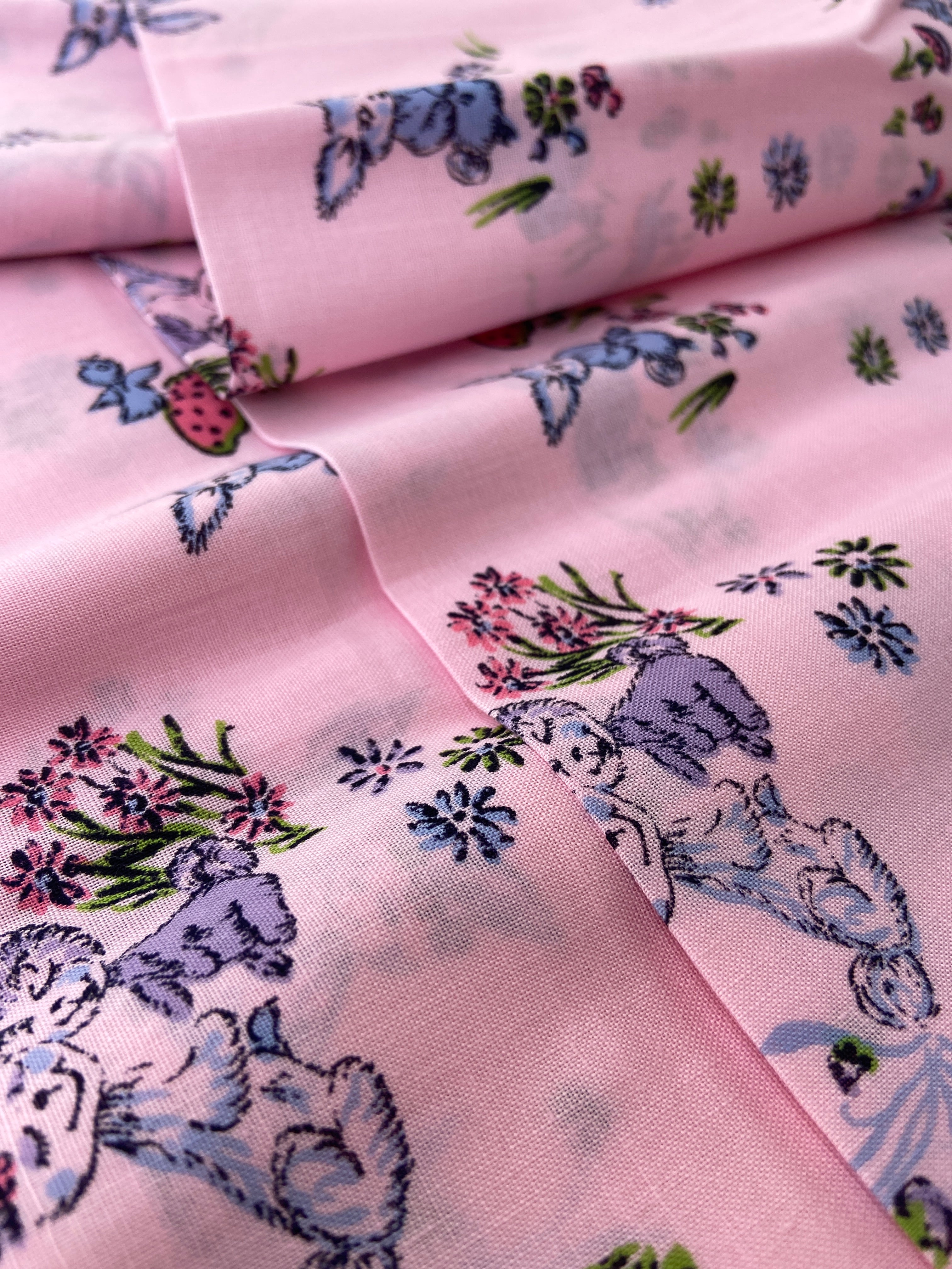 150cms Cute Cotton Bunnies FABRIC