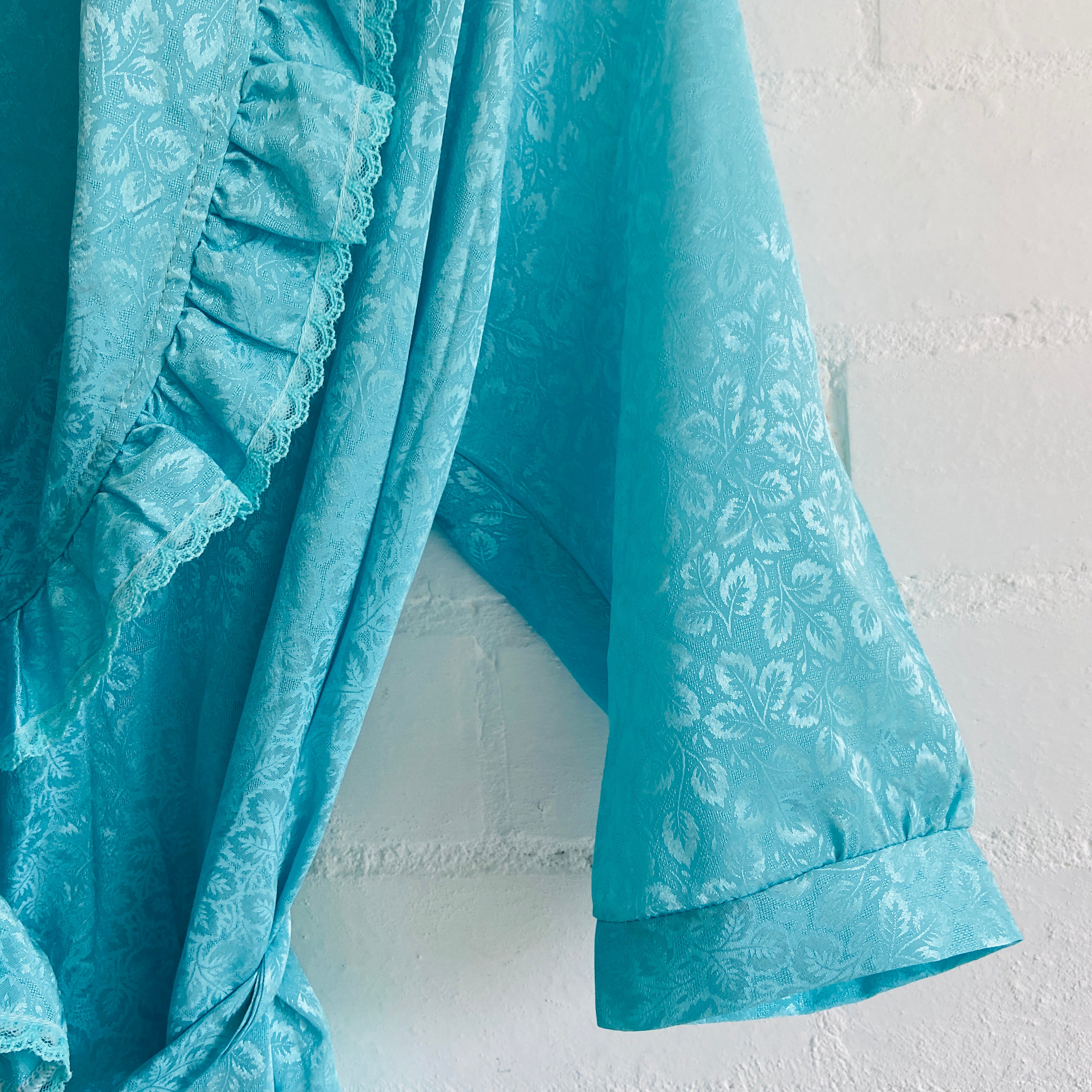 Made in Australia Vintage Blue Dressing Gown PRETTY