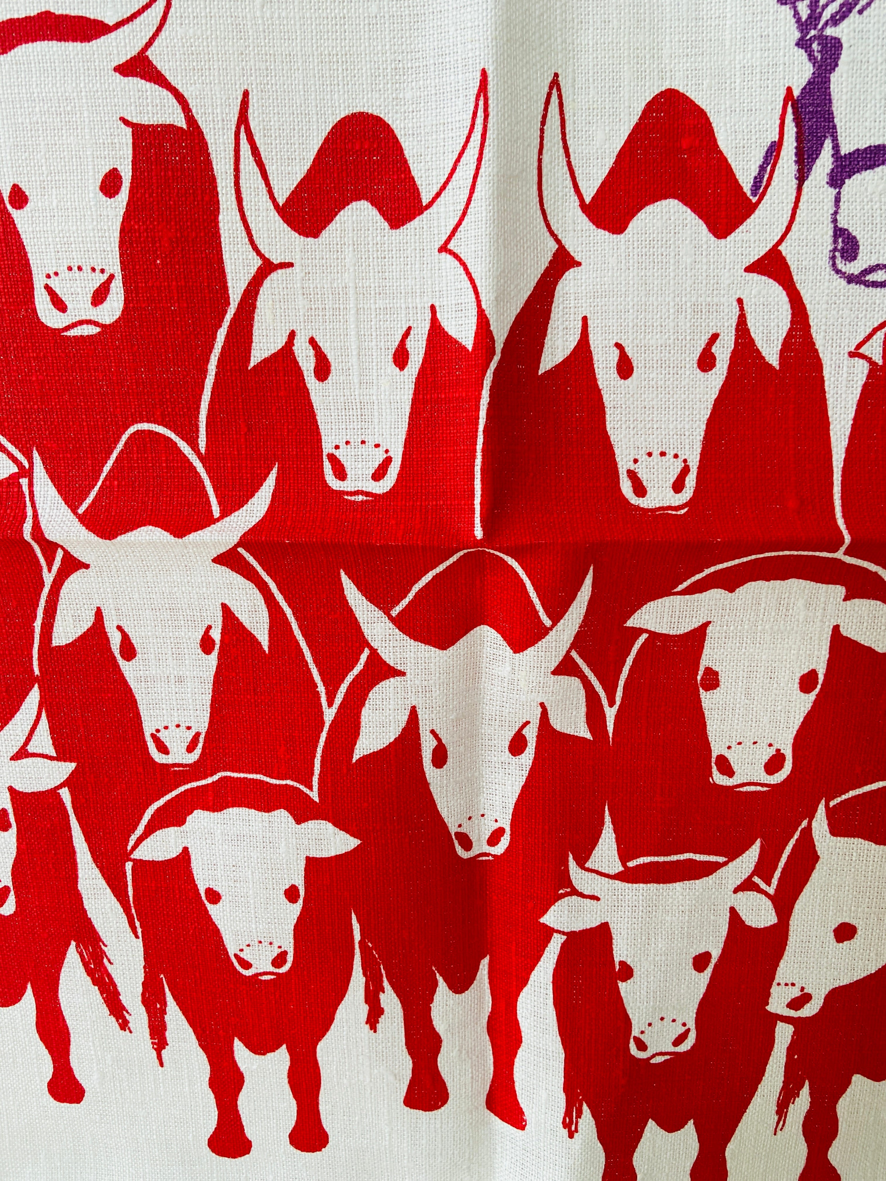 Australian Stockman's Hall of Fame Pure Linen Souvenir Tea TOWEL Jusy McCallum