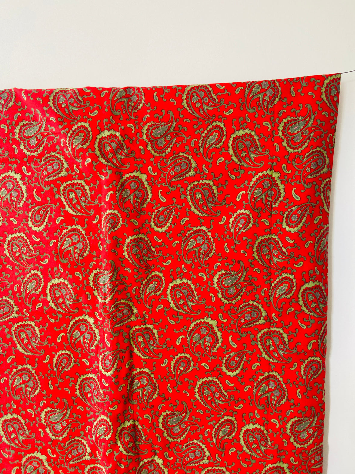 240cms Bright Beautiful Vintage Brushed Cotton FABRIC