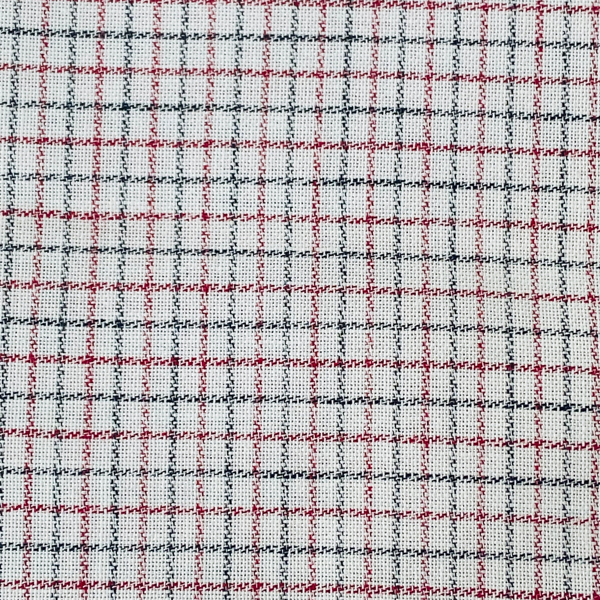 200cms Upholstery Cotton FABRIC Vintage Checked Print