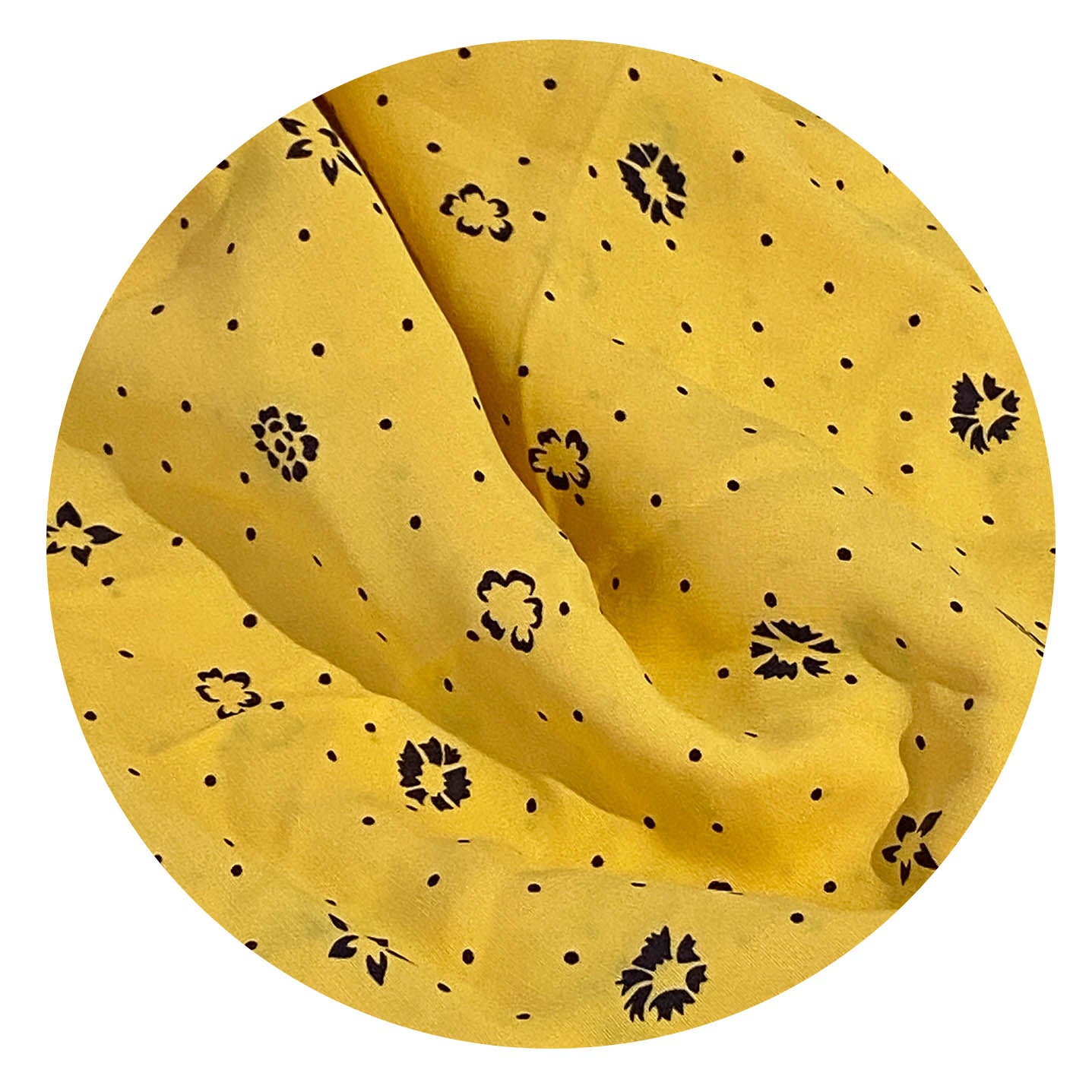 200cms Modern Cute Yellow Cotton fabric Bright DRESS Shirt