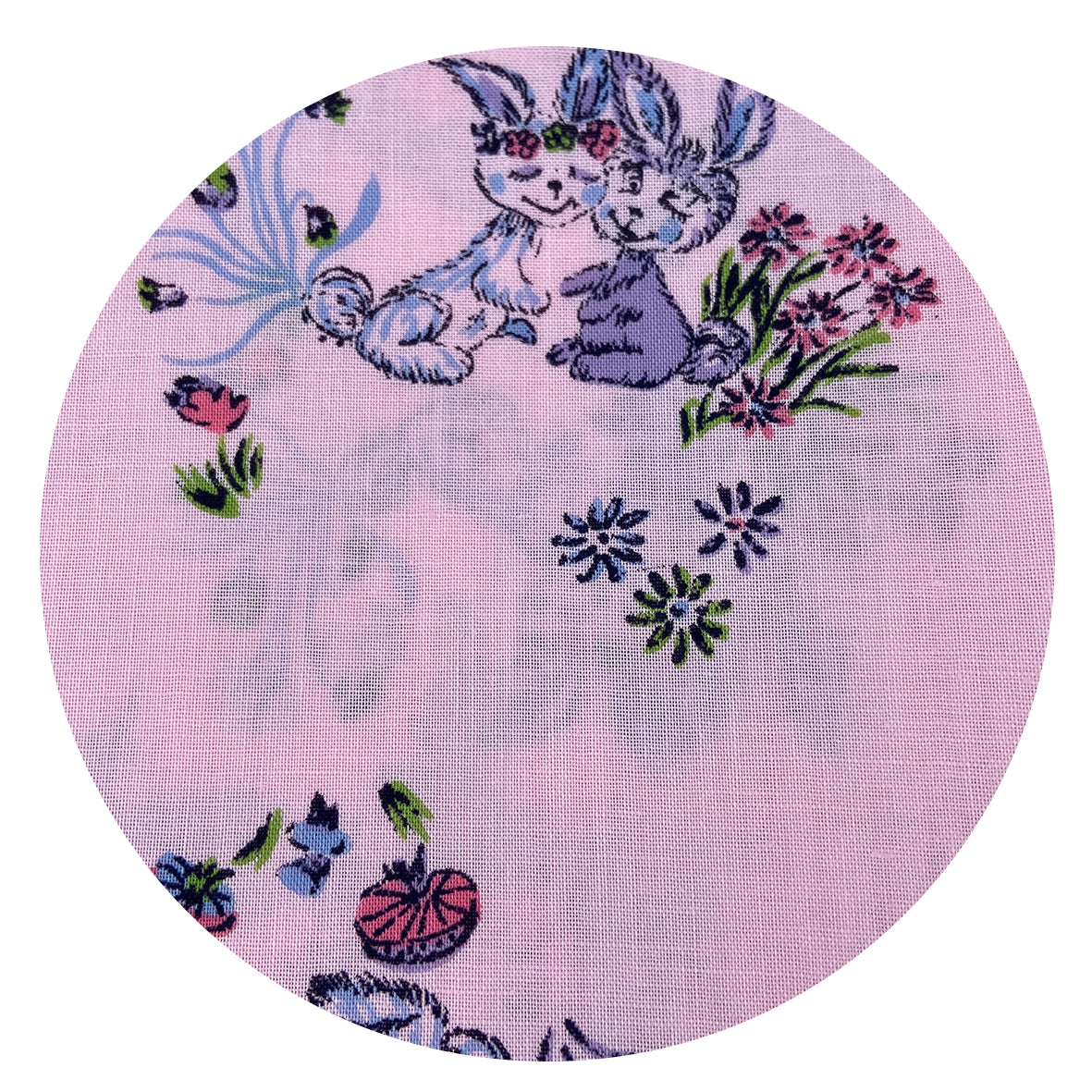 150cms Cute Cotton Bunnies FABRIC