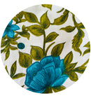 120cm Vintage Texstyle Barkcloth Floral Fabric