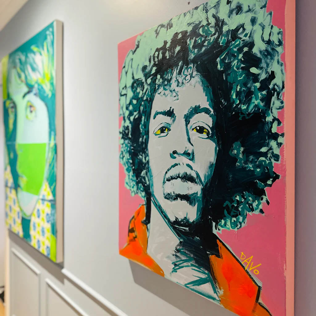 JIMI Hendrix One of a KIND Canvas Painting