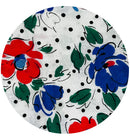 100cms Beautiful Floral Polka Dot Cotton Fabric