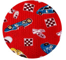 220cms Kids Vintage Novelty Fabric Racing Cars