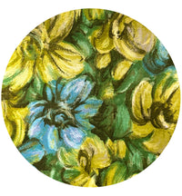 300cms Lovely Green & Blue Large Florals