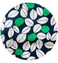 380cms Beautiful Vintage Green & Blue Cotton Fabric