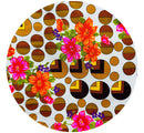 155cms FAB Vintage Fabric Bright Floral Abstract Print