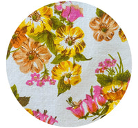 280cms Lochness Exclusive Screen Print FABRIC Vintage IMPERFECT