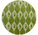 110cms Vintage Green Paisley Fabric