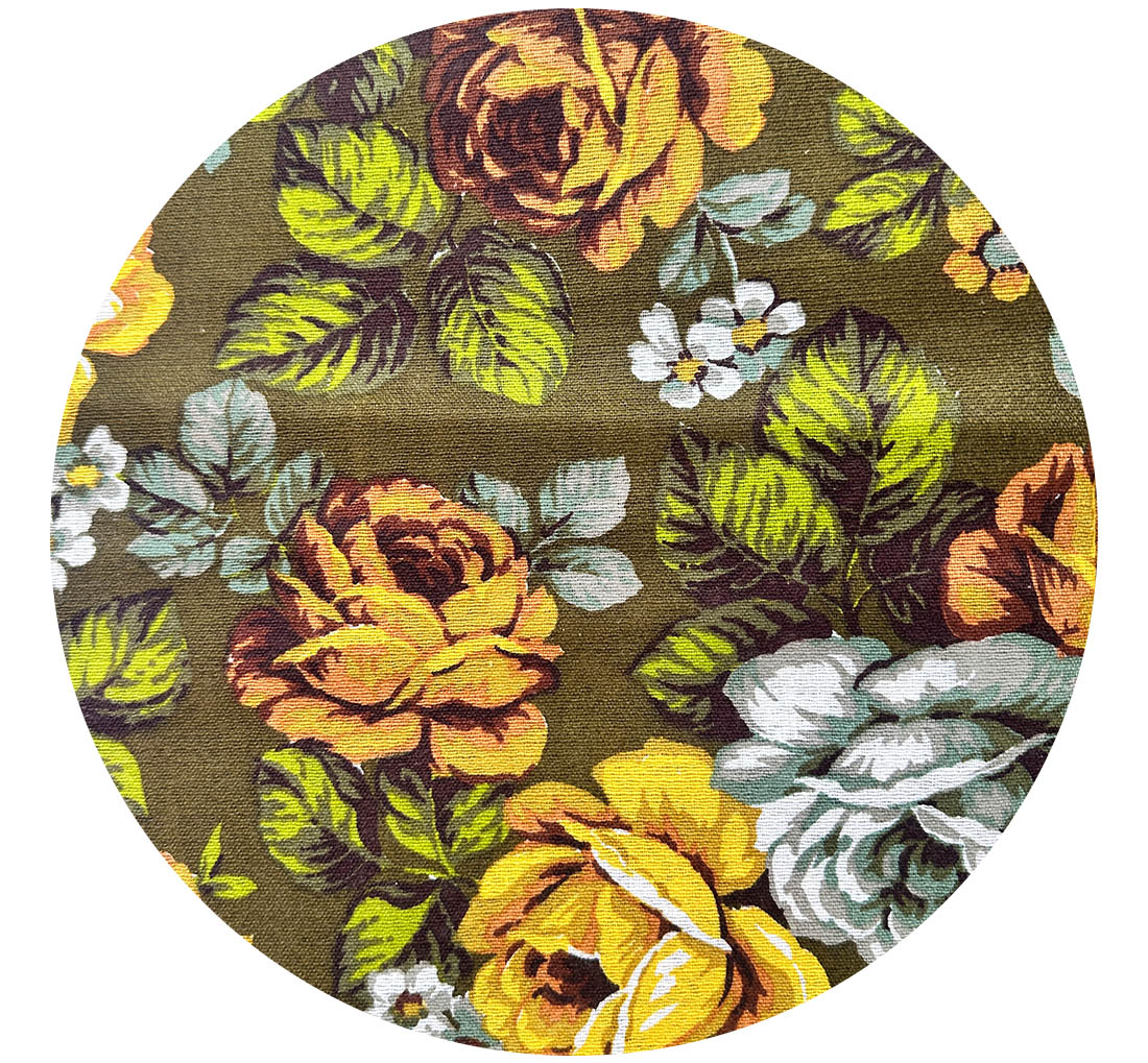 TWO Panels Amazing Unused VINTAGE Fabric Curtain Panels W TAGS