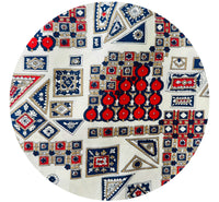 265cms Abstract Vintage Cotton Fabric