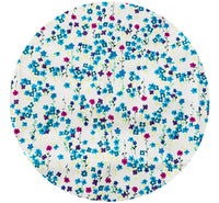 110cms Sweet Blue & White Floral Fabric