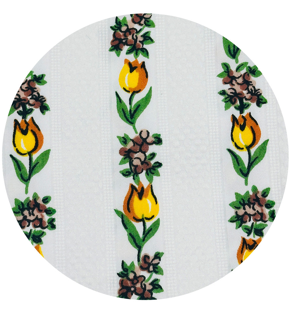 220cms Sweet Floral Vintage Fabric