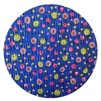 115cms Cute Blue Craft Fabric