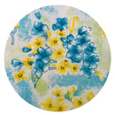 300cms Modern Cute Blue & Yellow Floral FABRIC