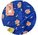 285cms All Cotton Vintage Paseo Navy Blue Floral