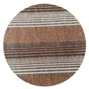 175cms RETRO Brown Striped FABRIC