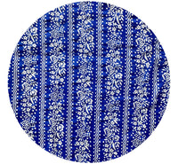 240cms VINTAGE Floral Fabric PRETTY BLUES