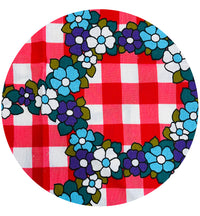 European Vintage Cotton Fabric Remnant