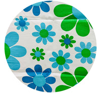 70cms Vintage Cotton Floral Fabric Remnant