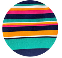 280cms Medium to Heavy Cotton Fabric Stripes