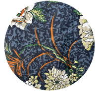 240cms Lovely Dark Floral Fabric Extra Wide