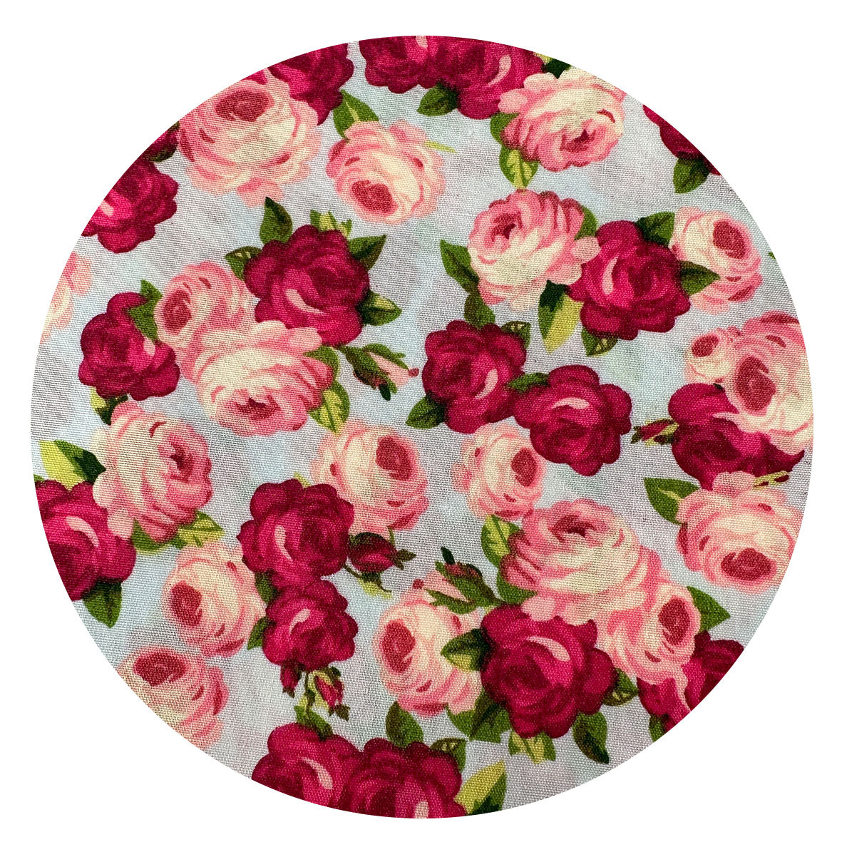 340cms Modern ROSES Vintage STYLE FLORAL Print