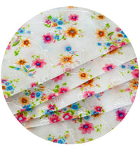 150cms Gorgeous Cotton Fabric Embroidery Sourced in Spain