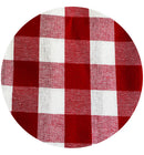 400cms Bright Red & White Fabric Large Lot