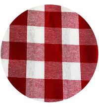 400cms Bright Red & White Fabric Large Lot