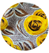 180cms Cute Cotton Brown Floral Fabric